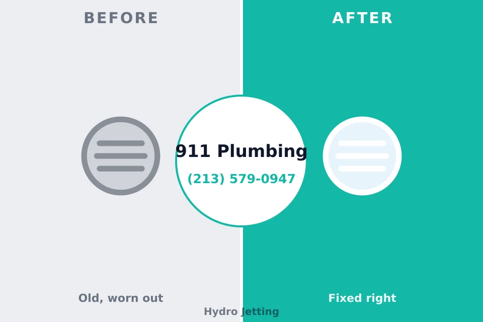 Before and after: plumbing company Lewiston, ID